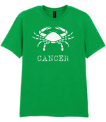 Cancer t-shirt in irish green