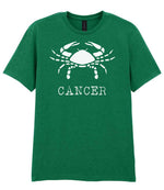 Cancer t-shirt in kelly green