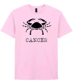 Cancer t-shirt in light pink
