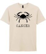 Cancer t-shirt in natural