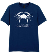Cancer t-shirt in navy