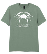 Cancer t-shirt in sage