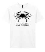 Cancer t-shirt in white