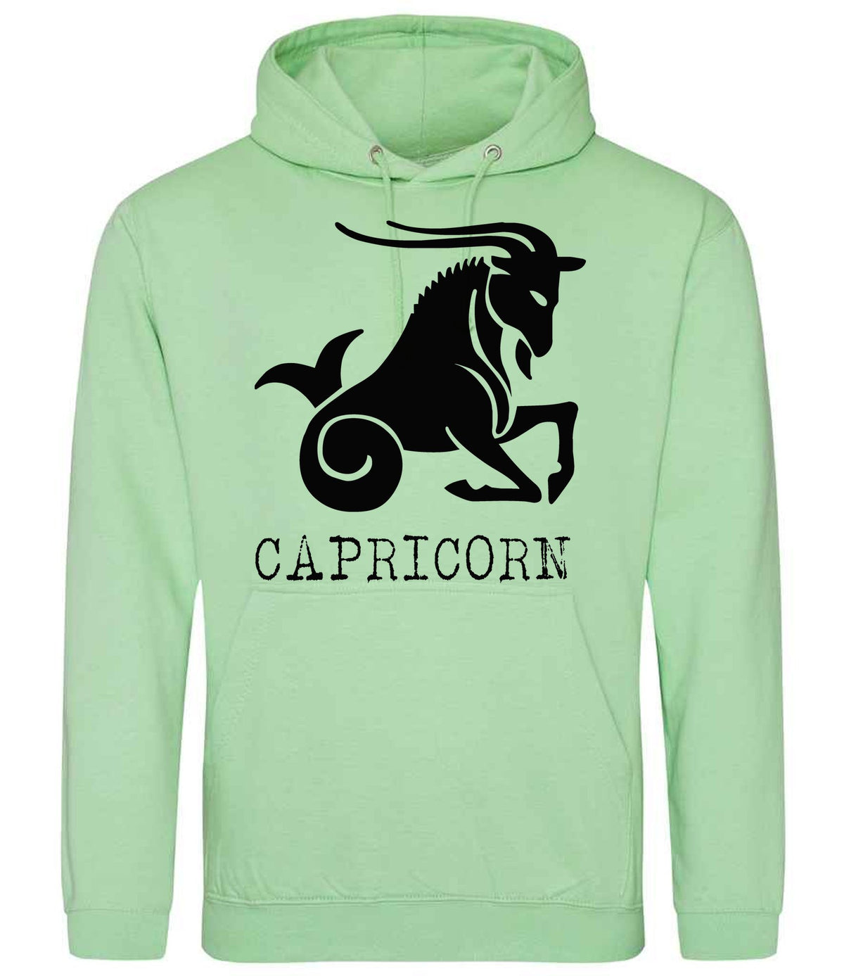 Capricorn hoodie in apple green