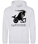Capricorn hoodie in ash
