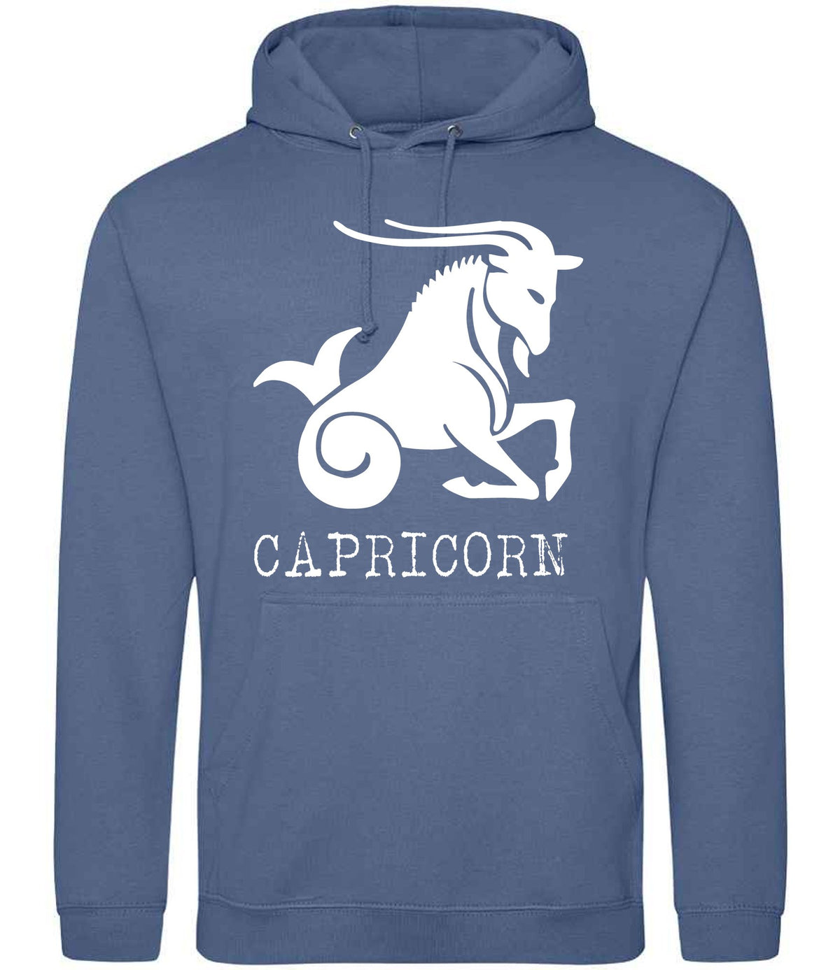 Capricorn hoodie in atlantic blue