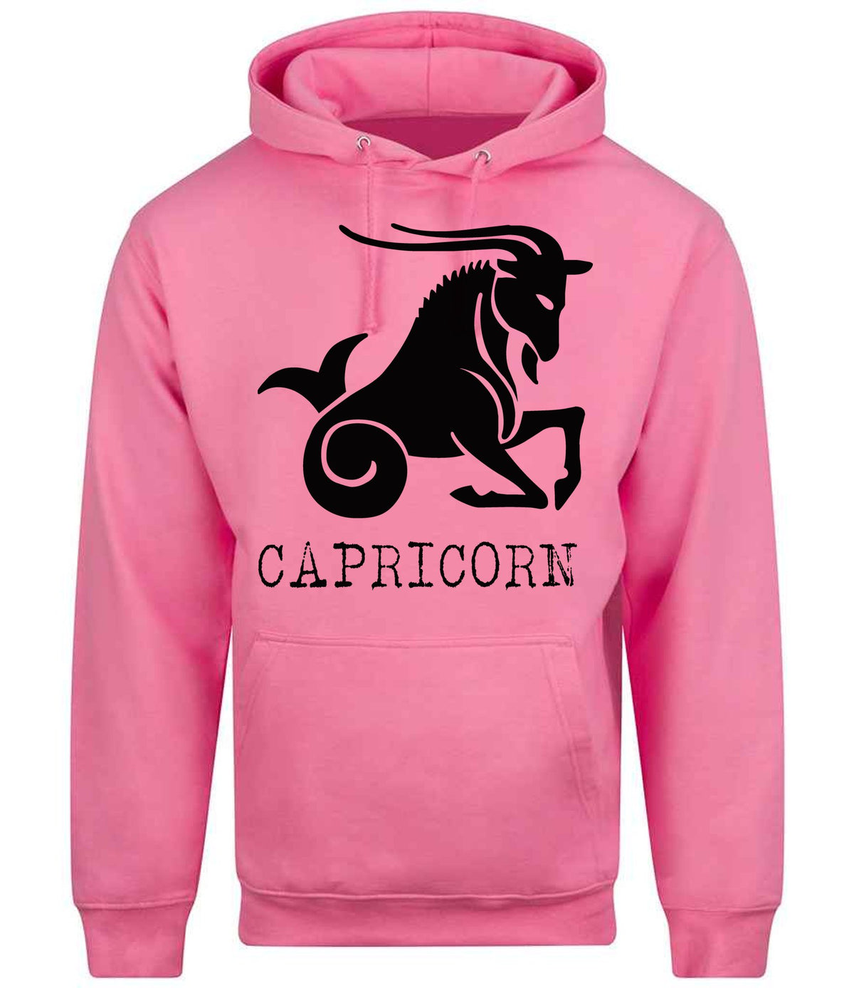 Capricorn hoodie in bubblegum pink