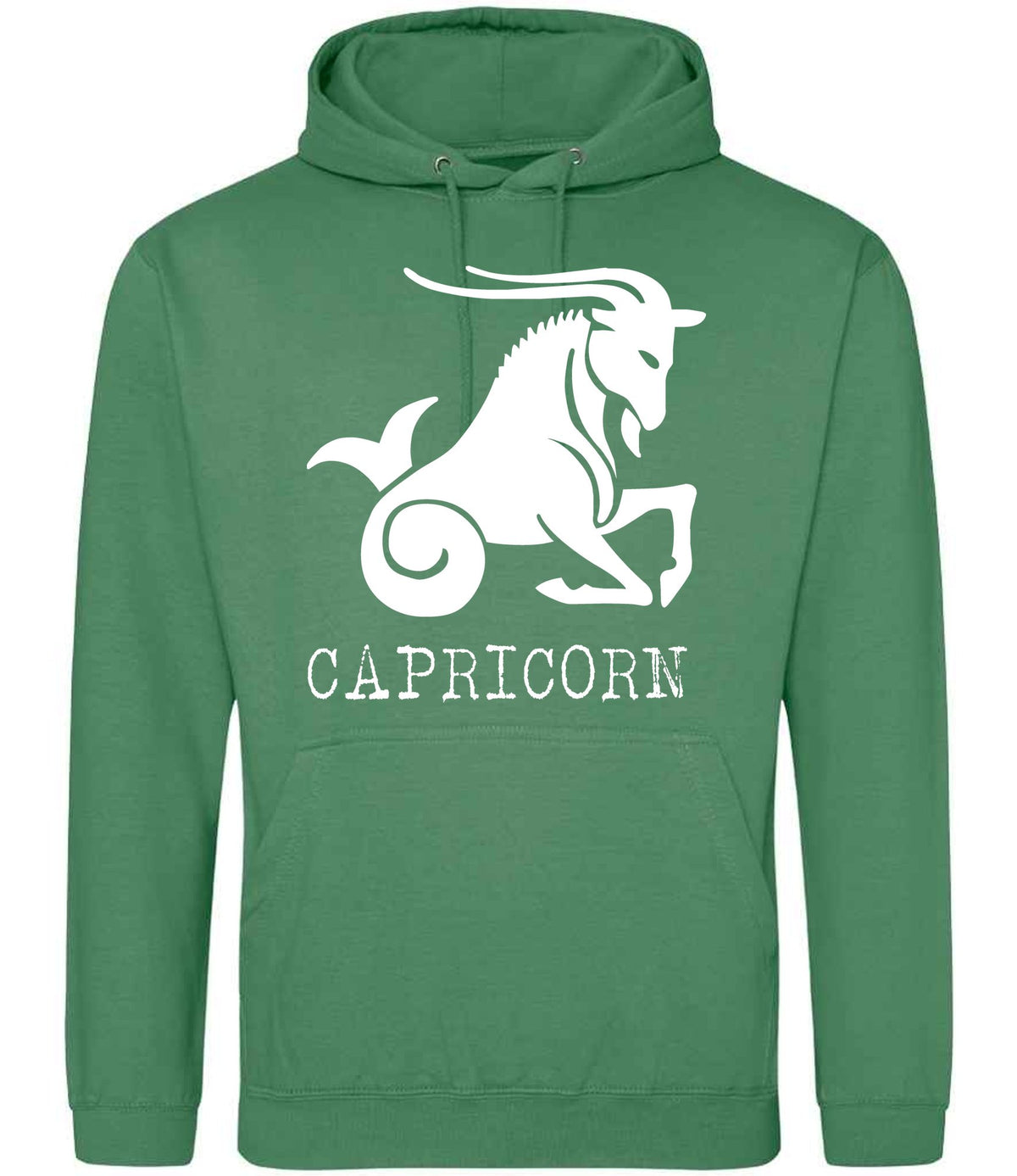 Capricorn hoodie in cactus green