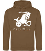 Capricorn hoodie in caramel toffee