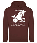 Capricorn hoodie in chocolate fudge brownie