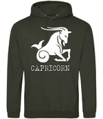 Capricorn hoodie in combat green