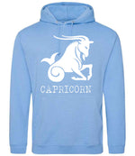 Capricorn hoodie in cornflower blue