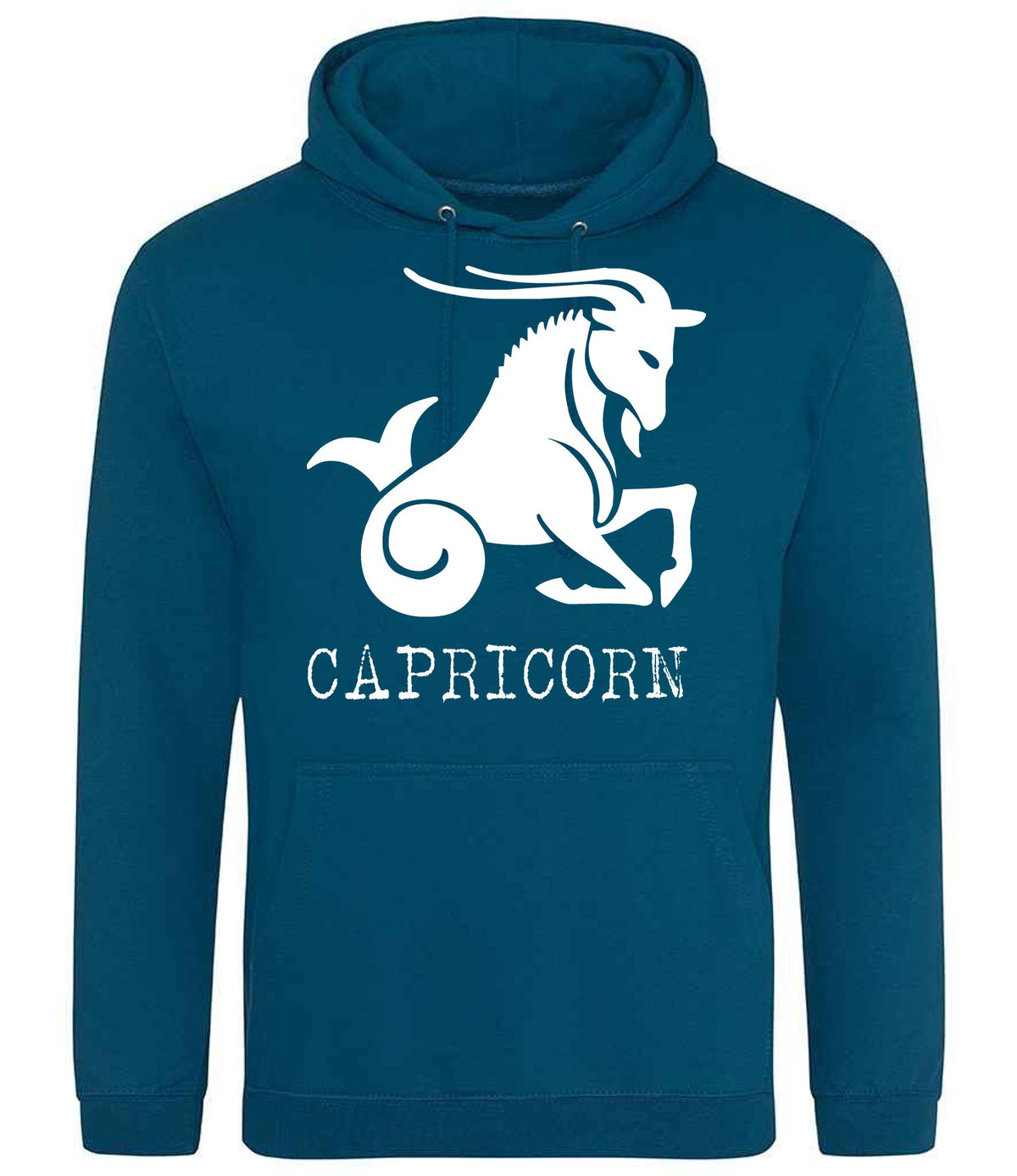 Capricorn hoodie in deep sea blue