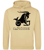 Capricorn hoodie in desert sand
