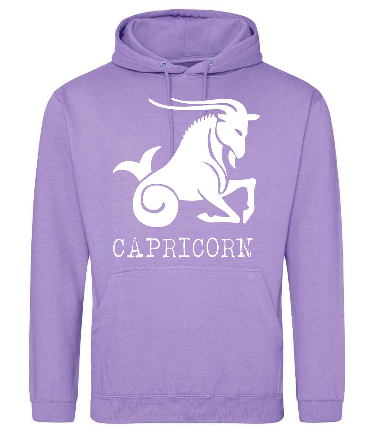 Capricorn hoodie in digital lavender