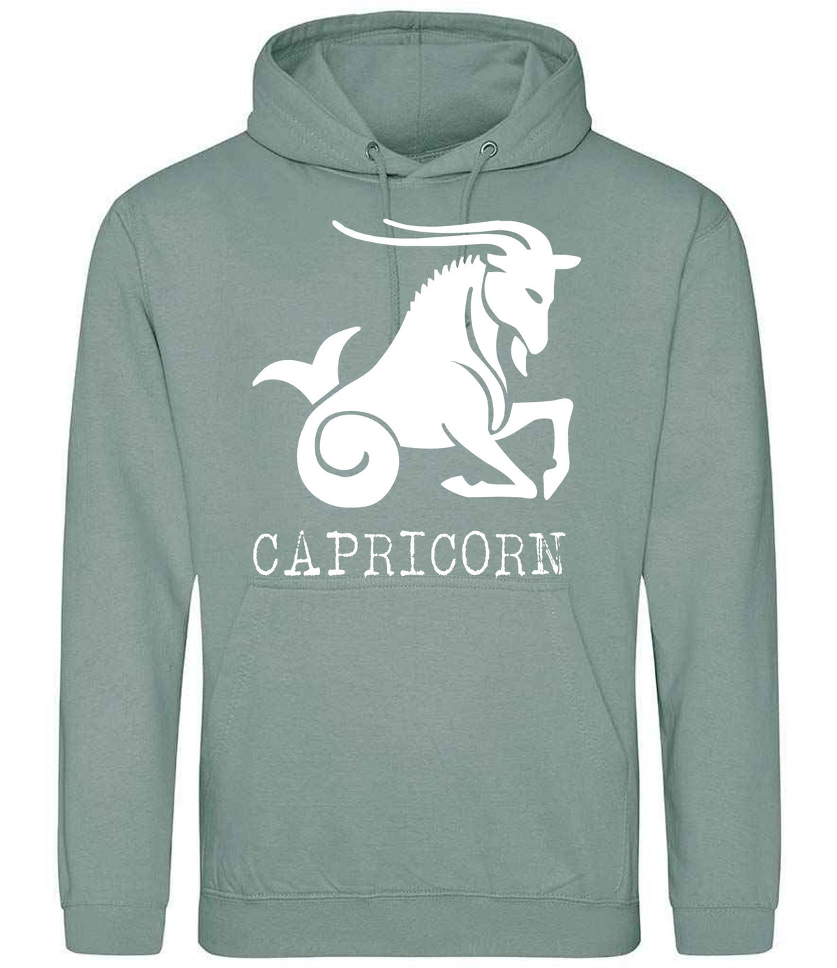 Capricorn hoodie in dusty green