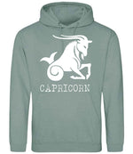 Capricorn hoodie in dusty green