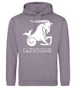Capricorn hoodie in dusty lilac