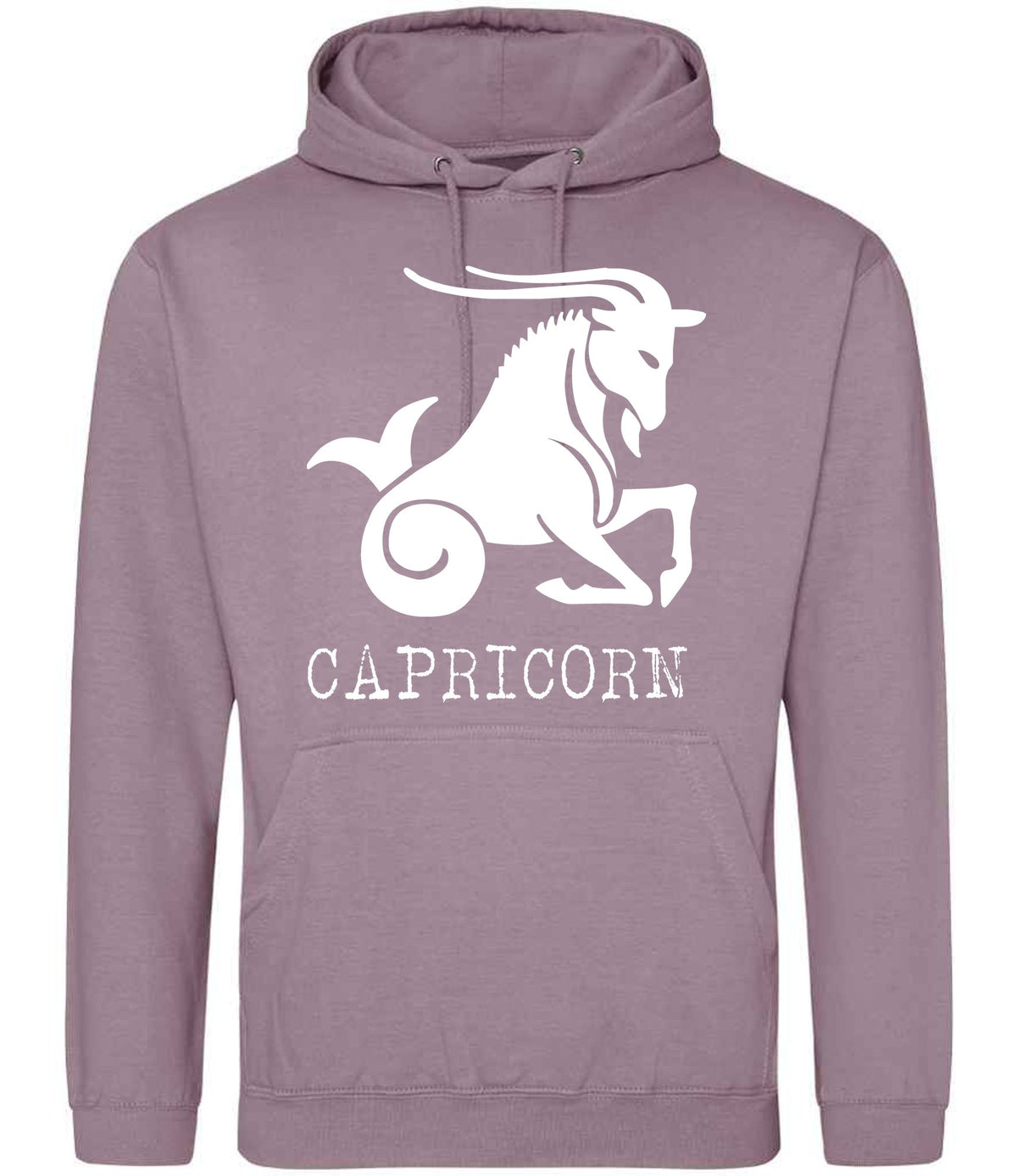 Capricorn hoodie in dusty purple