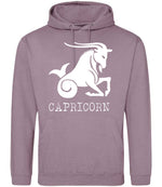 Capricorn hoodie in dusty purple