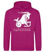 Capricorn hoodie in festival fuchsia