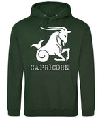 Capricorn hoodie in forest green