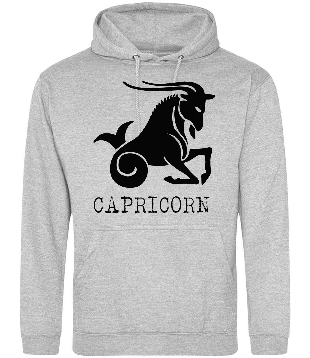 Capricorn hoodie in heather grey