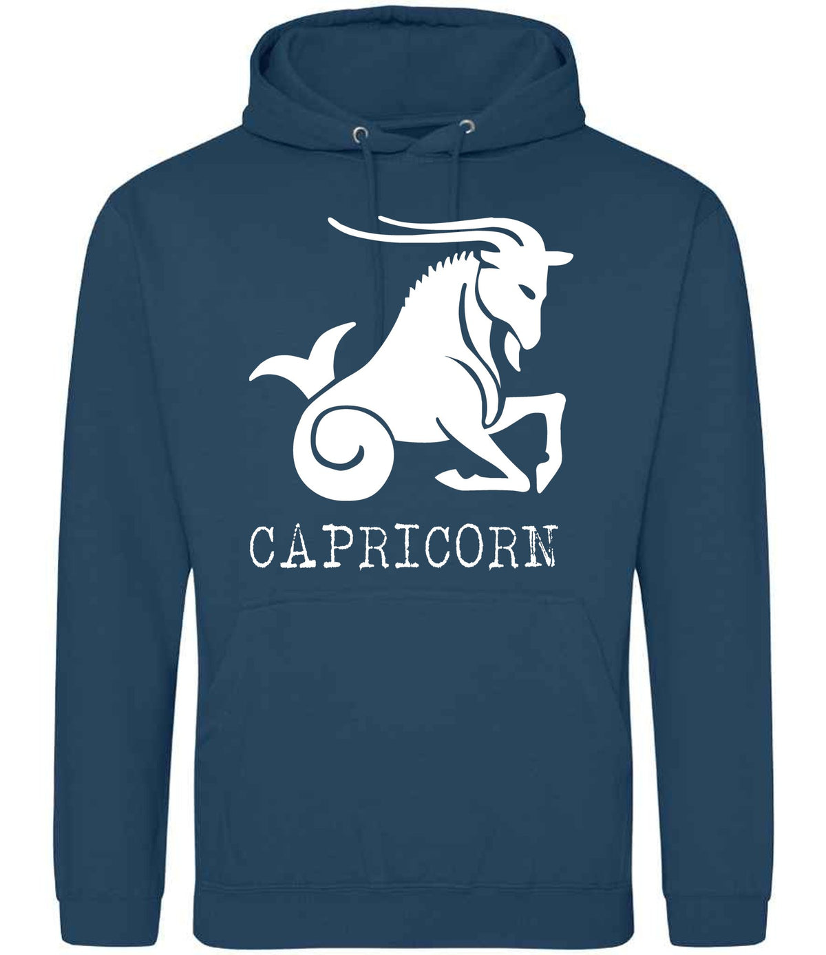 Capricorn hoodie in ink blue