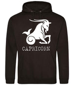 Capricorn hoodie in jet black
