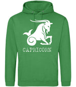 Capricorn hoodie in kelly green