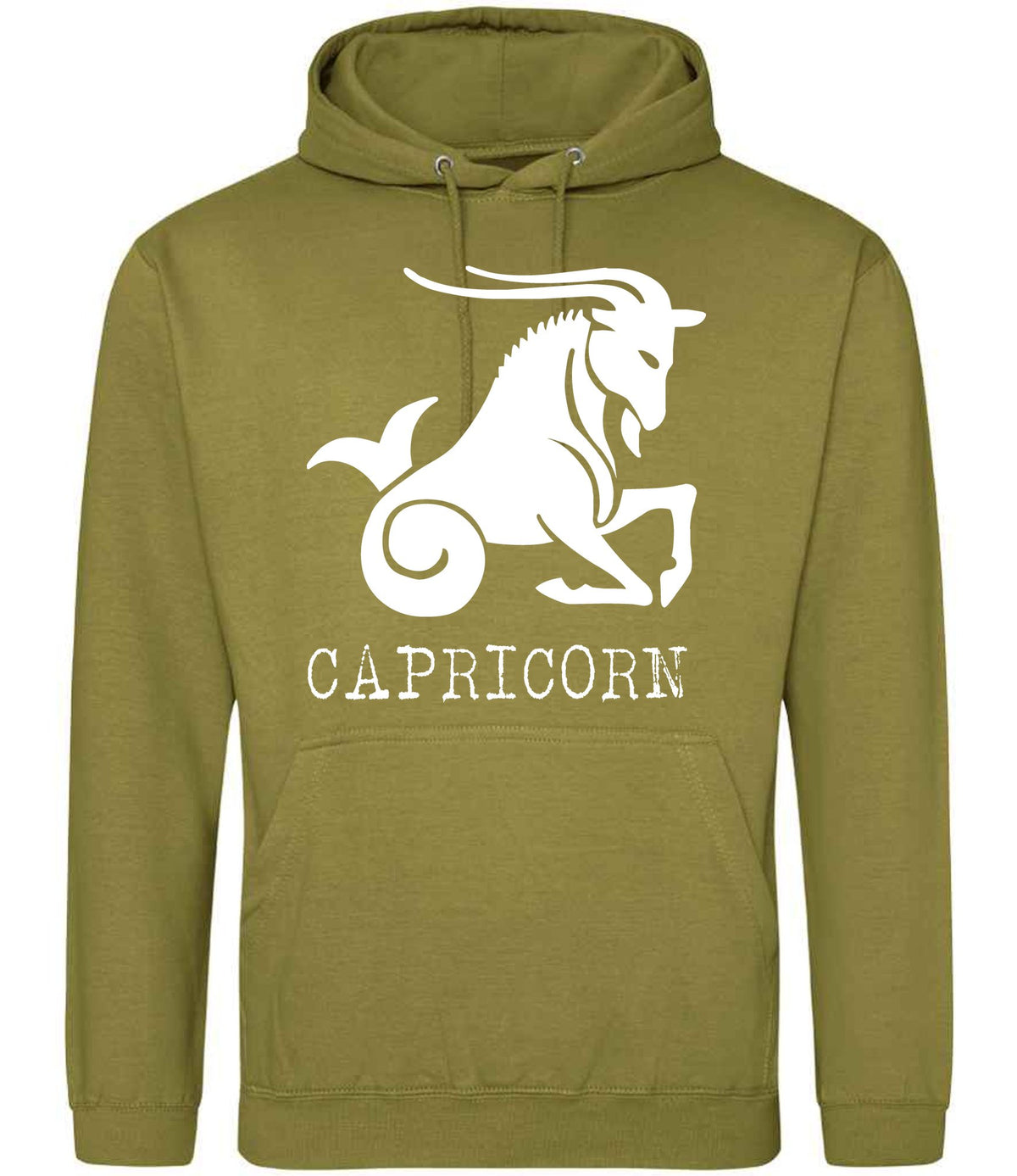 Capricorn hoodie in khaki