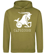 Capricorn hoodie in khaki