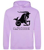 Capricorn hoodie in lavender