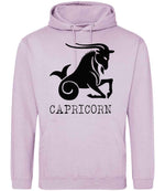 Capricorn hoodie in lilac