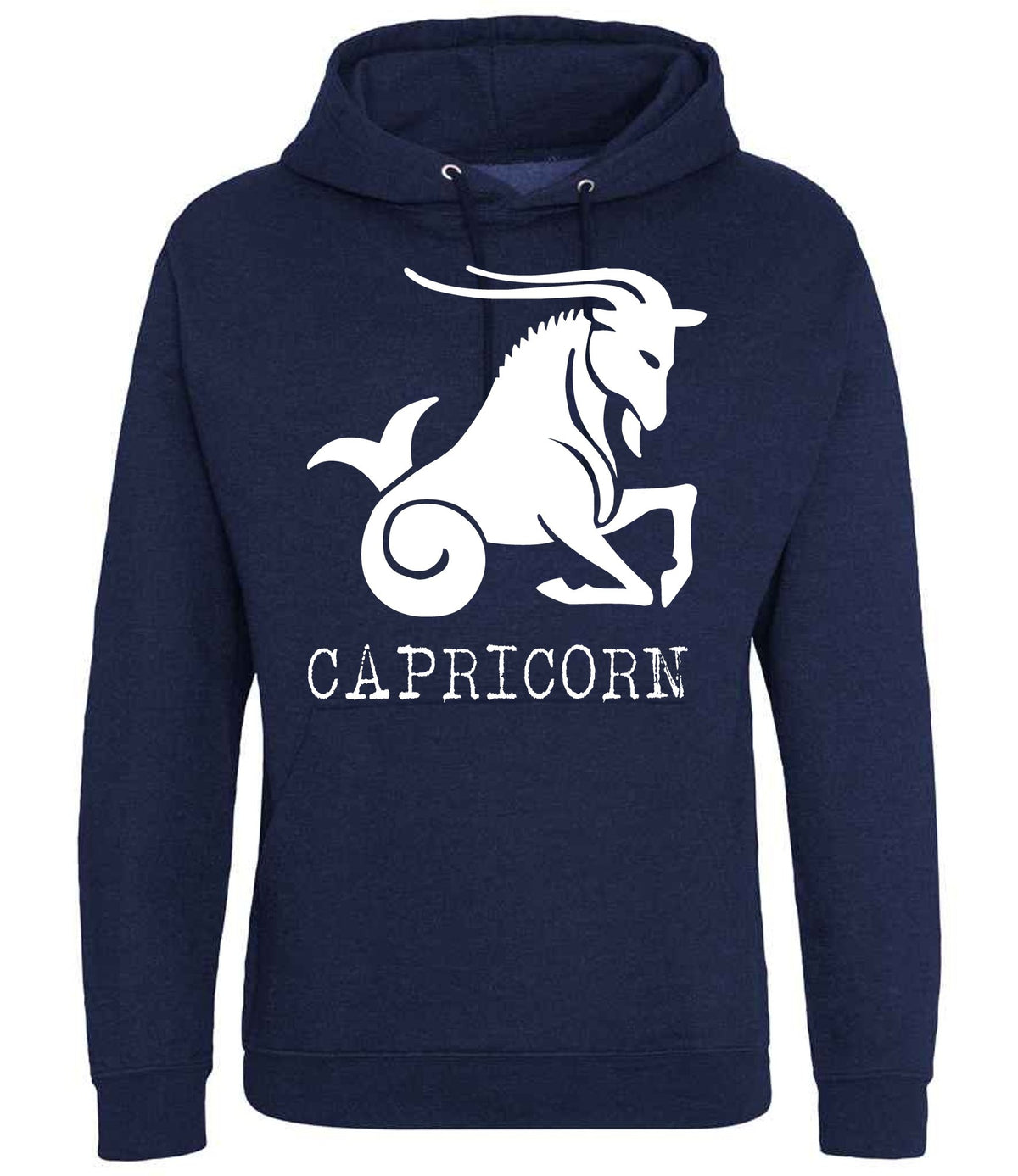 Capricorn hoodie in navy smoke