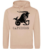 Capricorn hoodie in peach perfect
