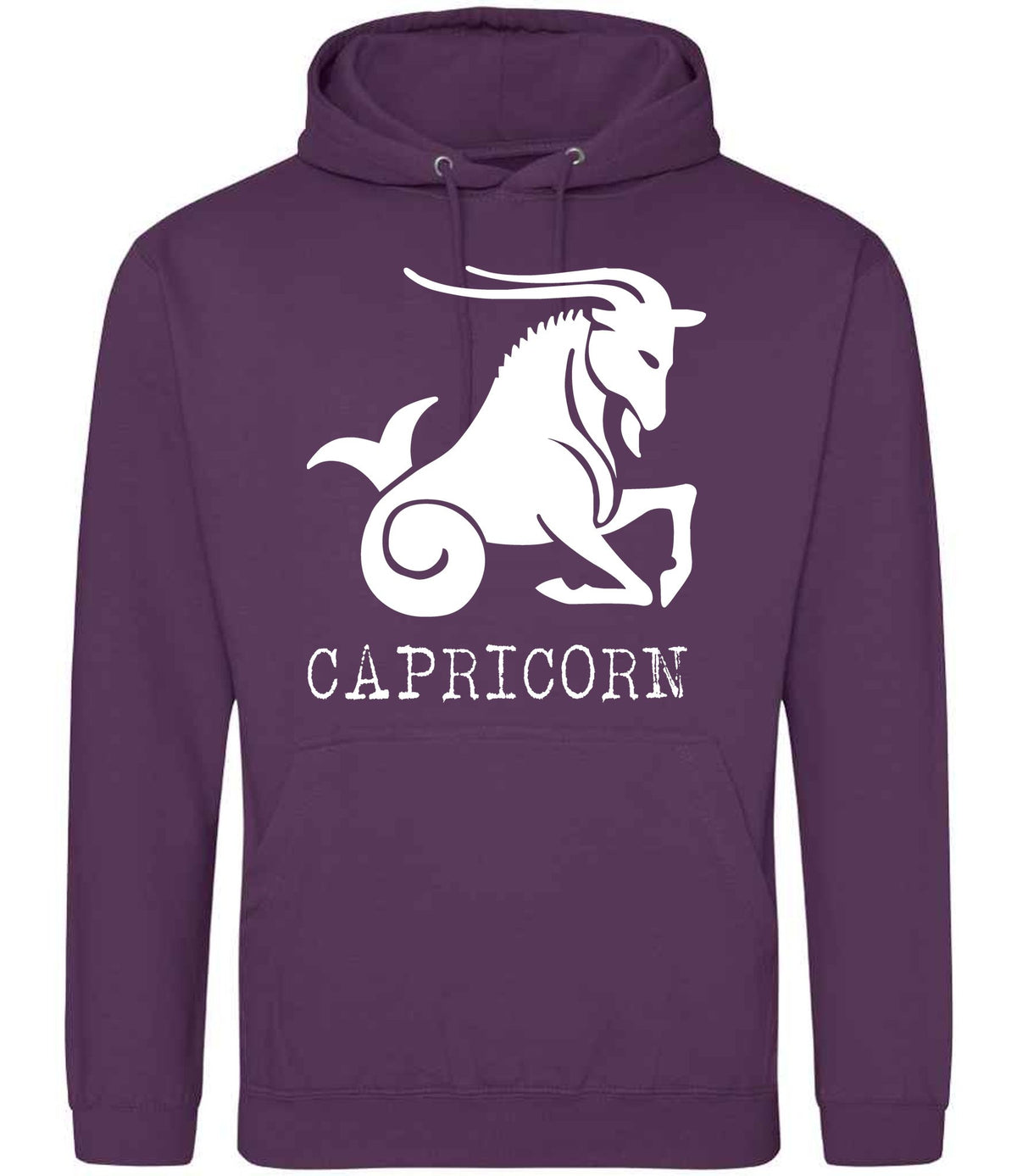 Capricorn hoodie in plum