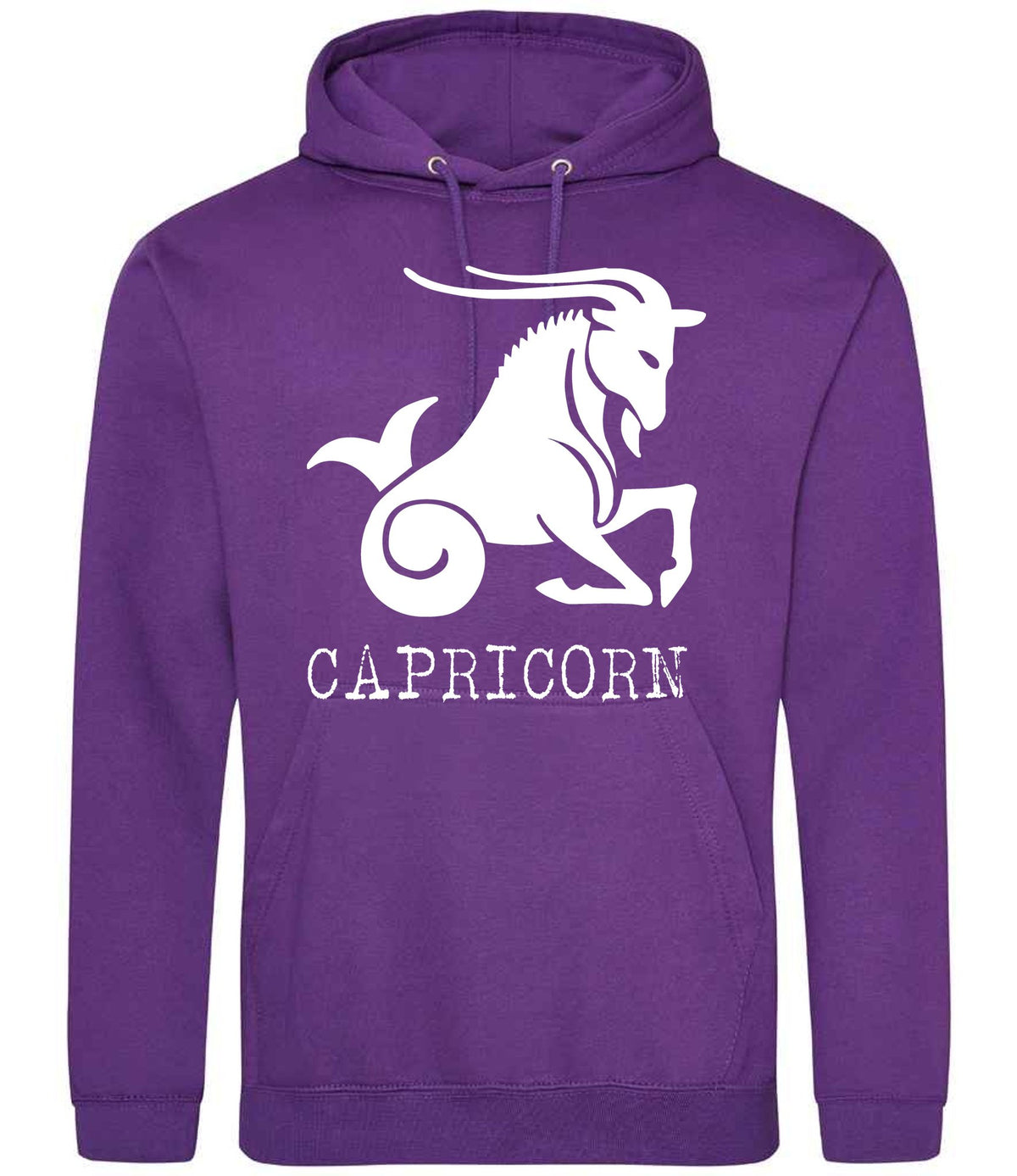 Capricorn hoodie in purple