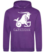 Capricorn hoodie in purple
