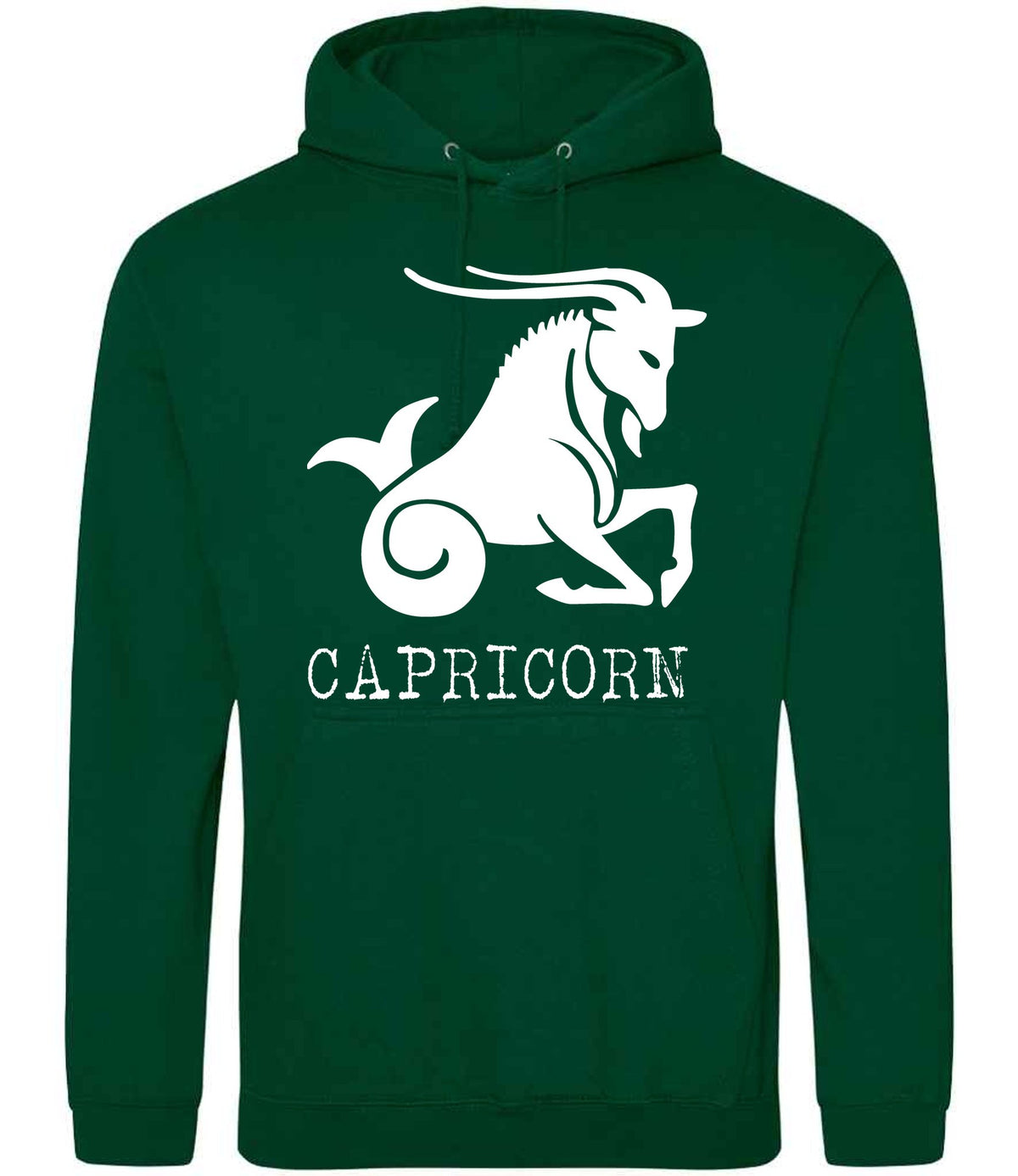 Capricorn hoodie in rainforest green