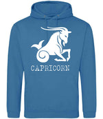 Capricorn hoodie in sapphire blue