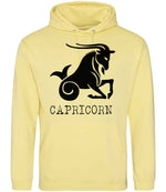 Capricorn hoodie in sherbet lemon