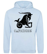 Capricorn hoodie in sky blue