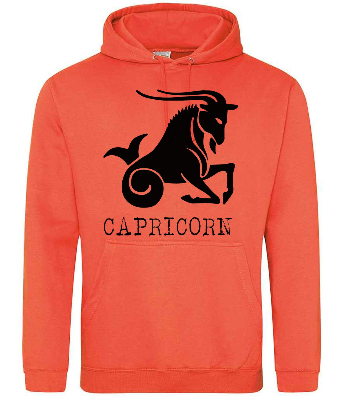 Capricorn hoodie in soft red