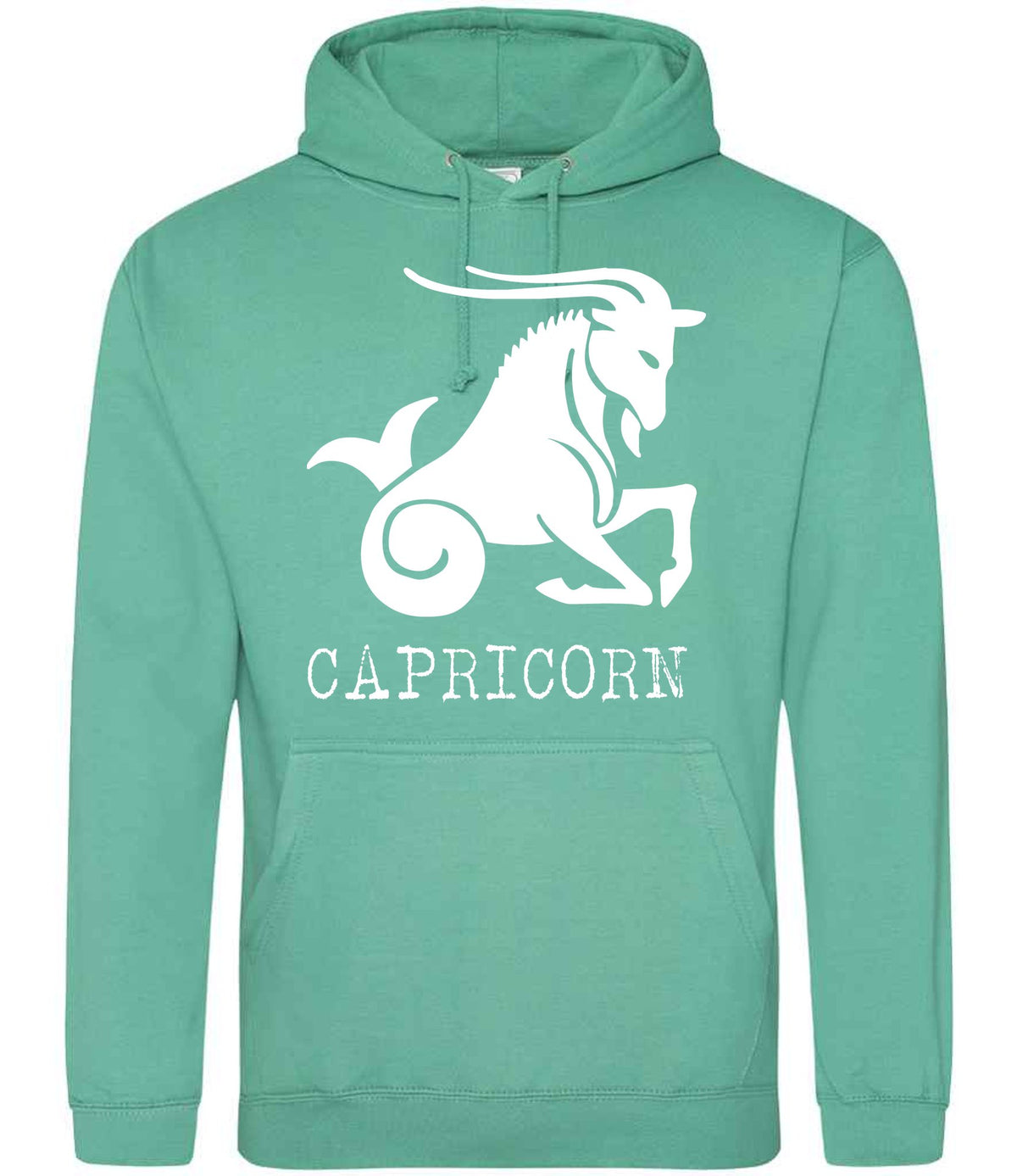Capricorn hoodie in spring green