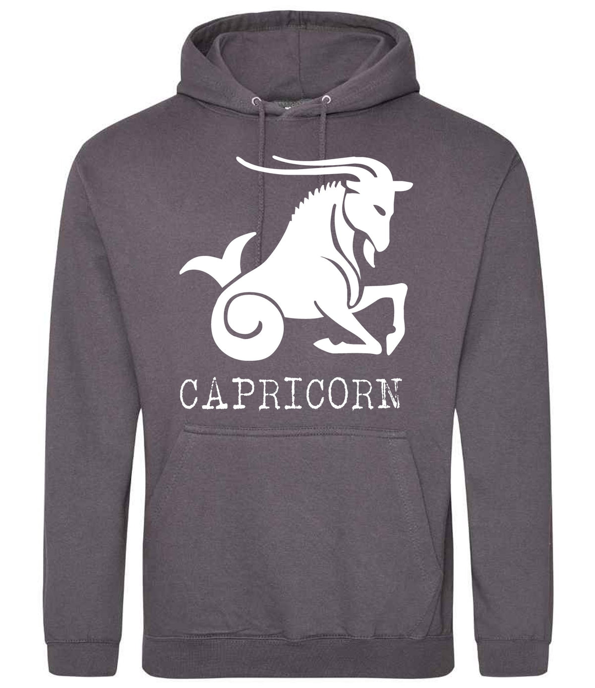 Capricorn hoodie in steel grey