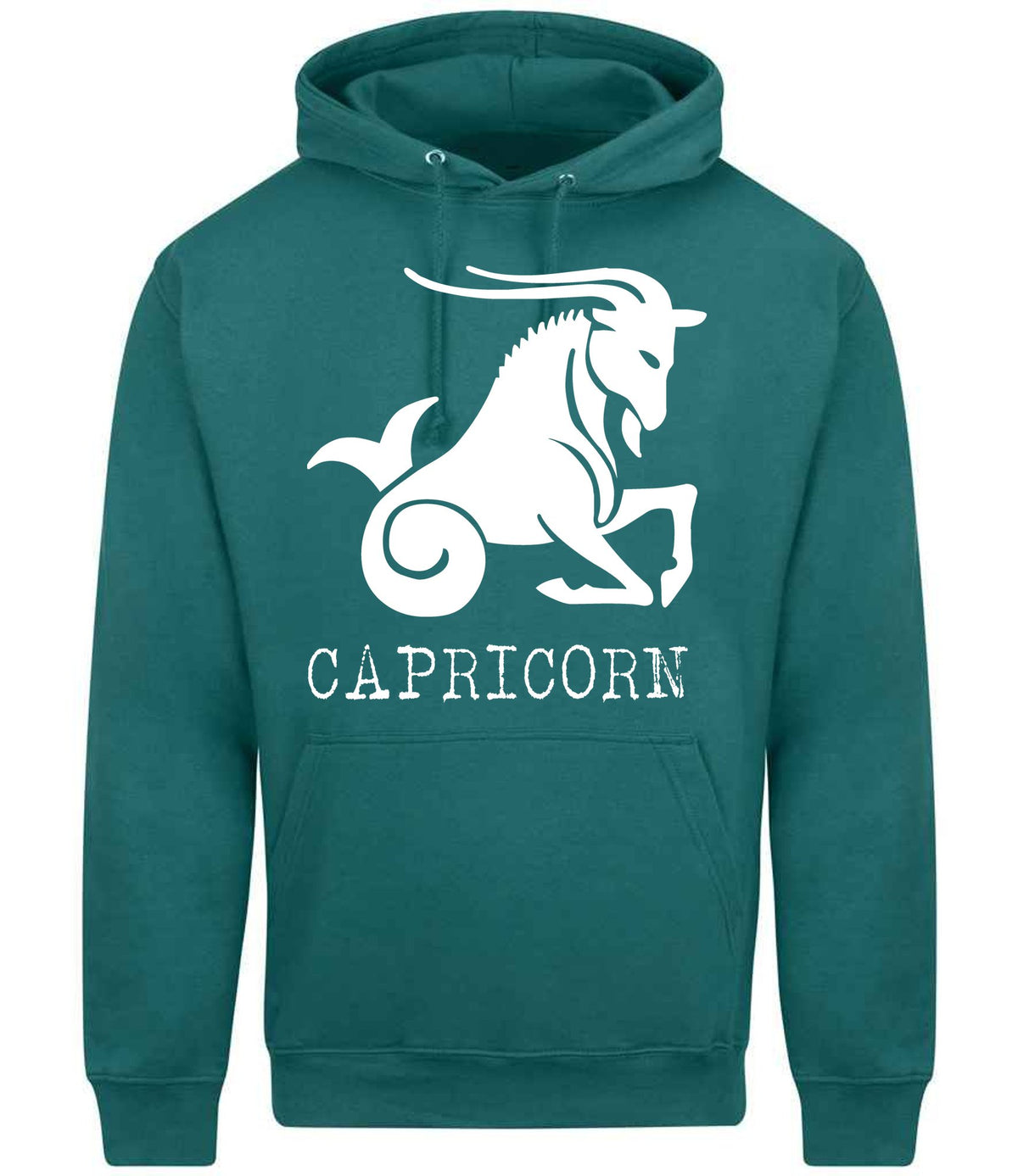 Capricorn hoodie in teal