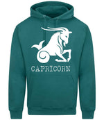 Capricorn hoodie in teal