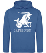 Capricorn hoodie in tropical blue