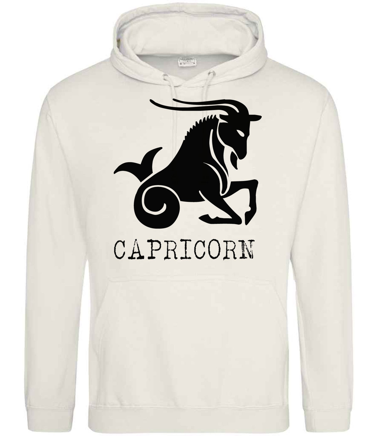 Capricorn hoodie in vanilla milkshake
